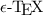 $\epsilon$-\TeX